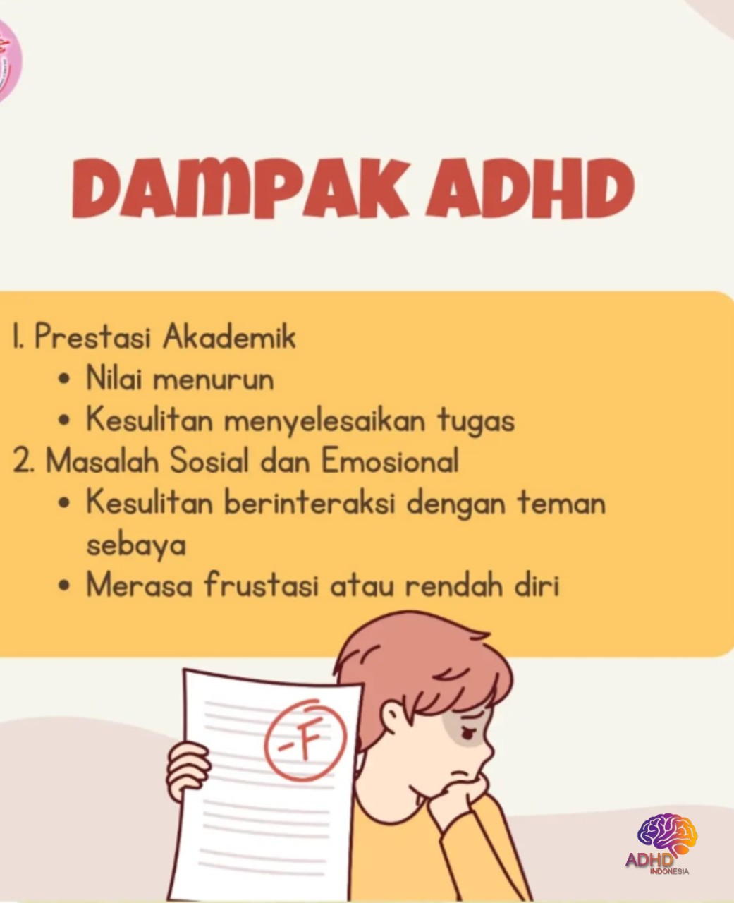Dampak ADHD terhadap Proses Belajar Anak di Kabupaten Bolaang Mongondow Utara