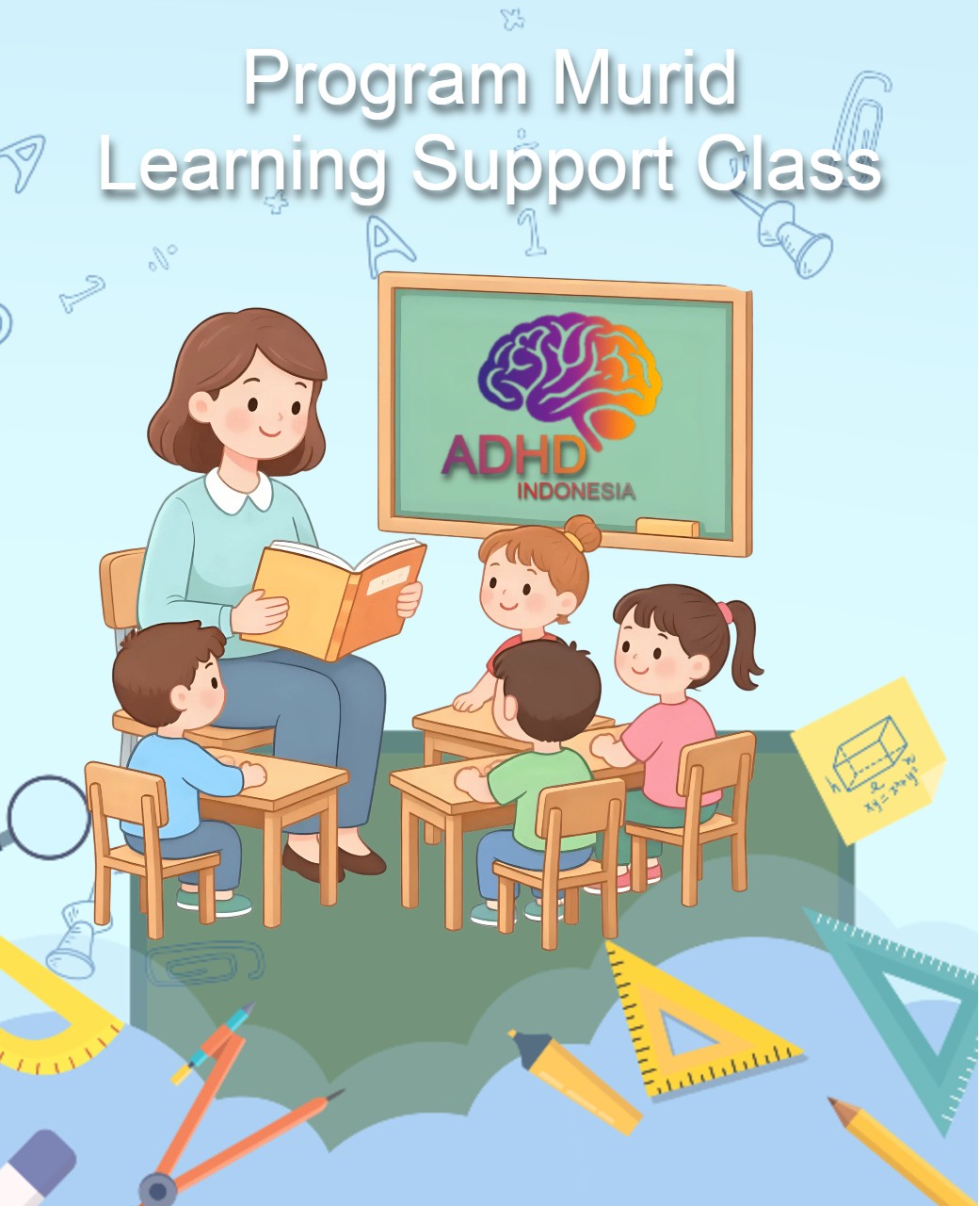 Program ADHD Indonesia Kabupaten Bolaang Mongondow Utara Kelas Pendampingan Belajar (Learning Support Class)