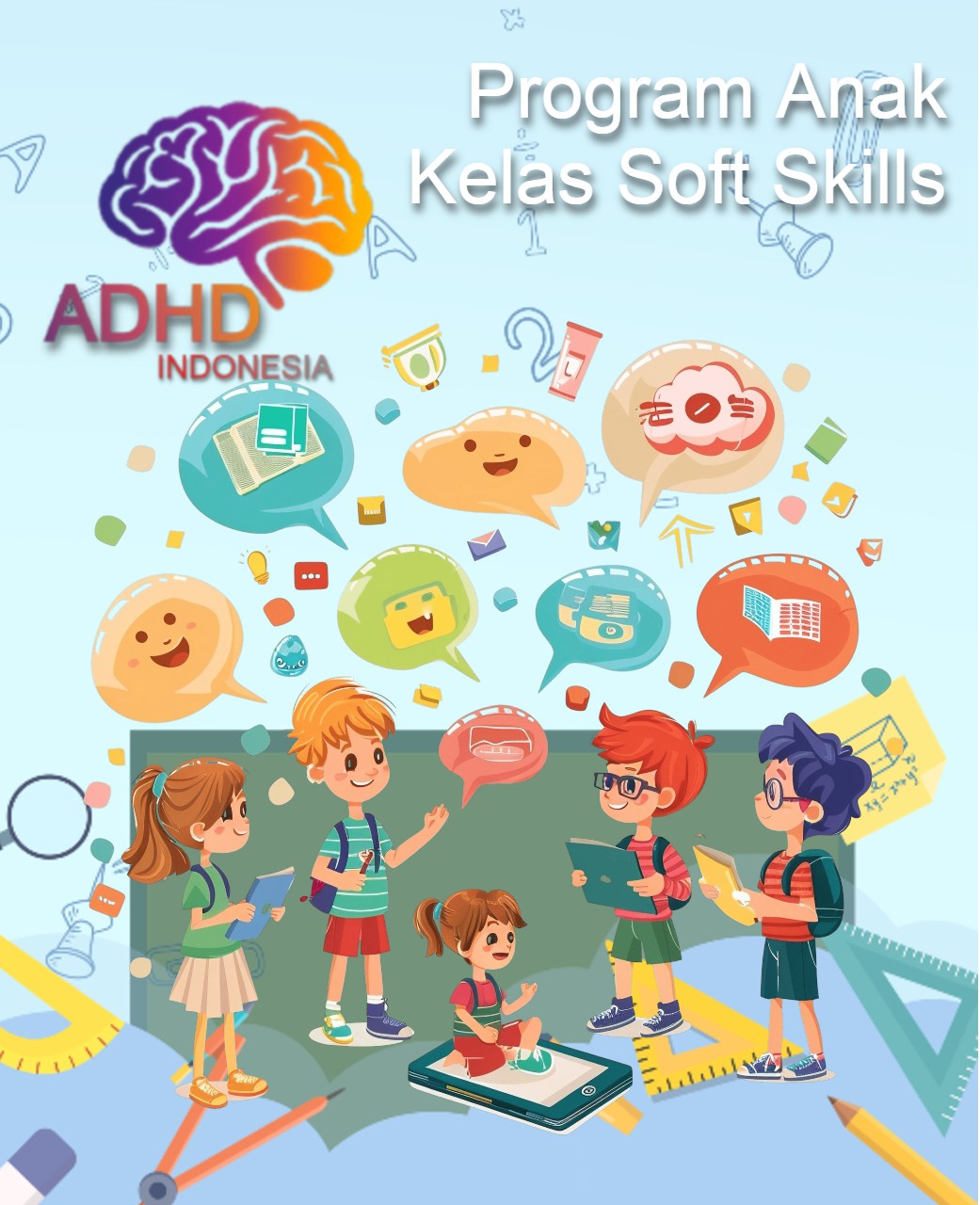Program ADHD Indonesia Kabupaten Bolaang Mongondow Utara Kelas Soft Skills Anak ADHD