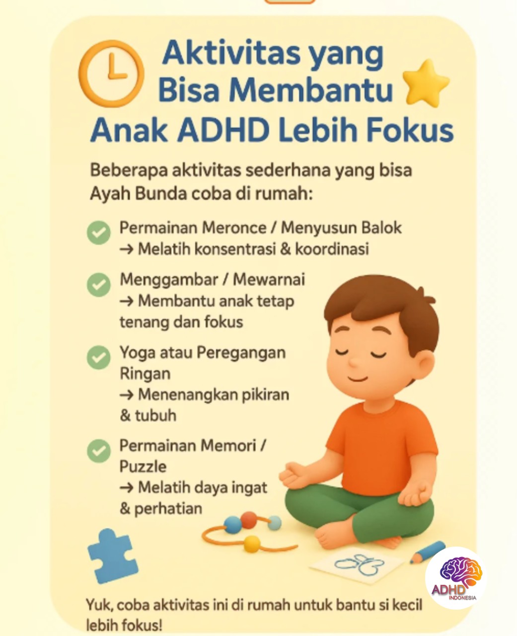 Pendekatan Edukatif yang Tepat untuk Anak ADHD di Kabupaten Bolaang Mongondow Utara