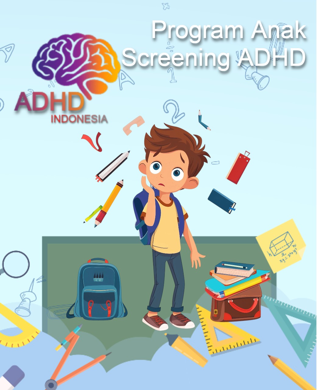 Program ADHD Indonesia Kabupaten Bolaang Mongondow Utara Screening ADHD Non-Diagnostik