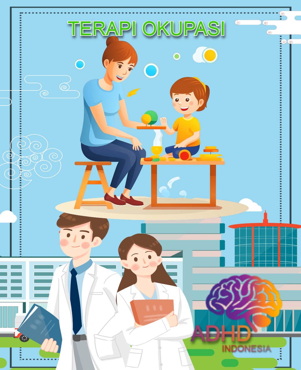 Rujukan untuk Terapi Okupasi untuk Anak ADHD Indonesia Kabupaten Bolaang Mongondow Utara